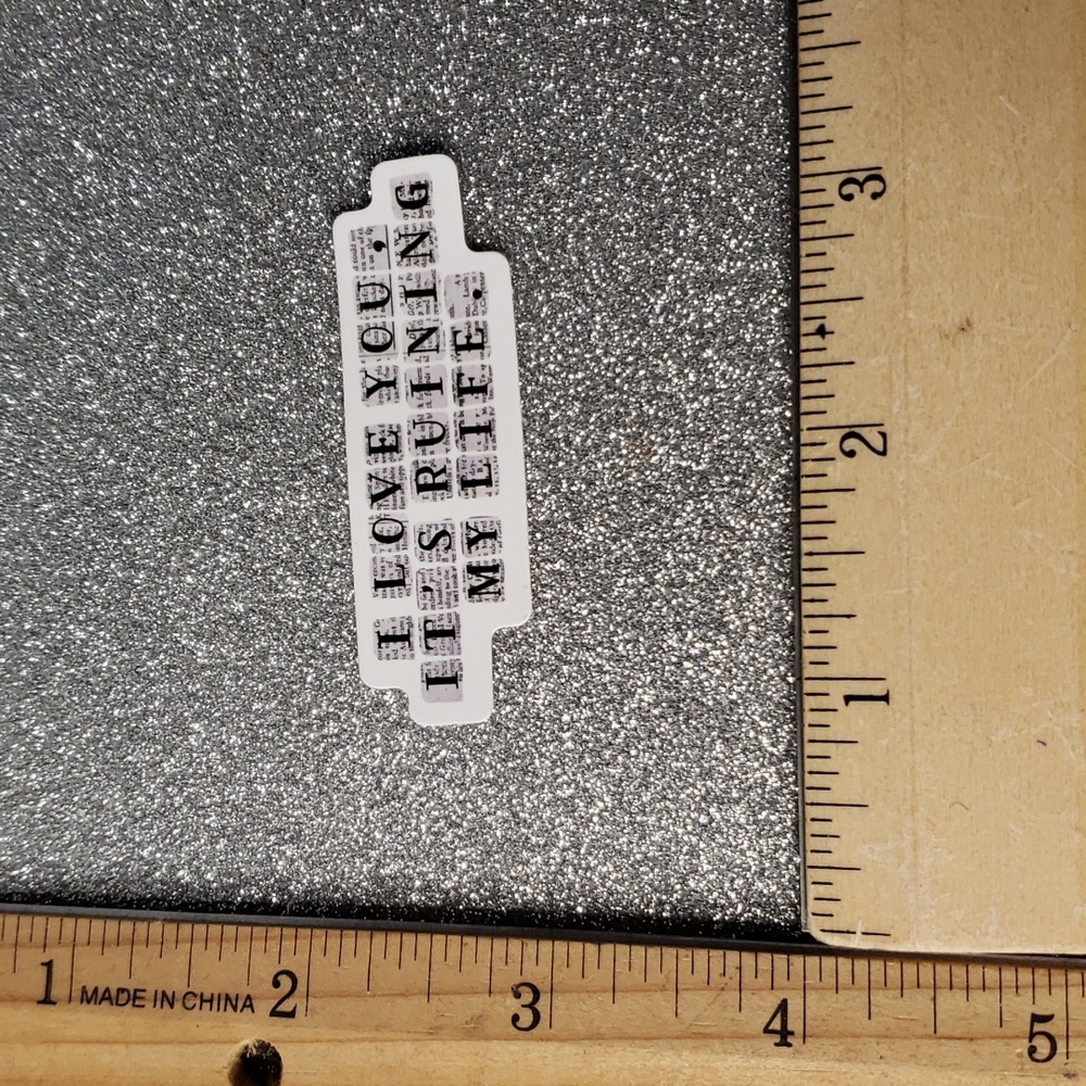 10/$10 Taylor Swift Waterproof Sticker Tortured Poets Department - Picture 2 of 7